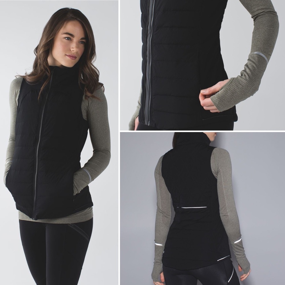 Lululemon Fluffed Up Vest Black